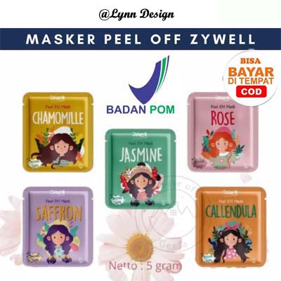 [RESMI] ZYWELL MASKER PEEL OFF BPOM TRAVEL SIZE 5GR_Lynn Design