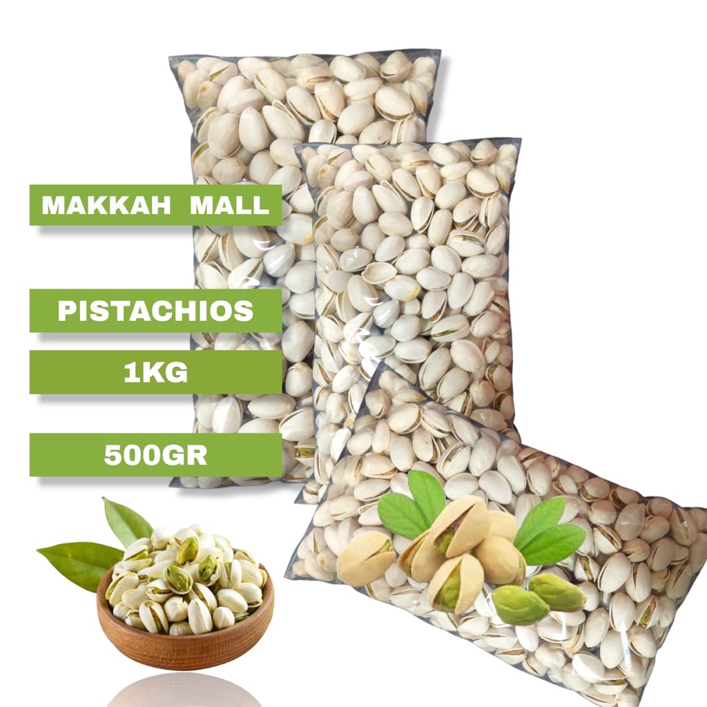 

Kacang pistacios/fustuk 500g