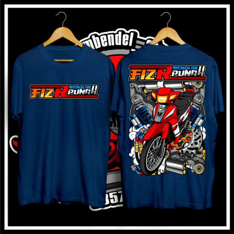 kaos Fiz R menolak punah / t-shirt Fiz R menolak punah / baju yamaha Fiz R