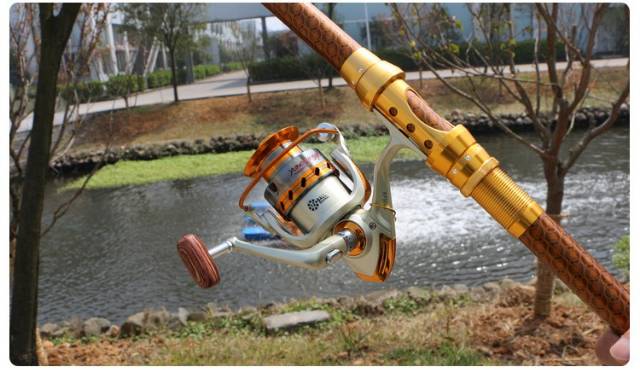Yumoshi Gulungan Pancing EF6000 Metal Fishing Spinning Reel 12 Ball Bearing - OMTHBIGD