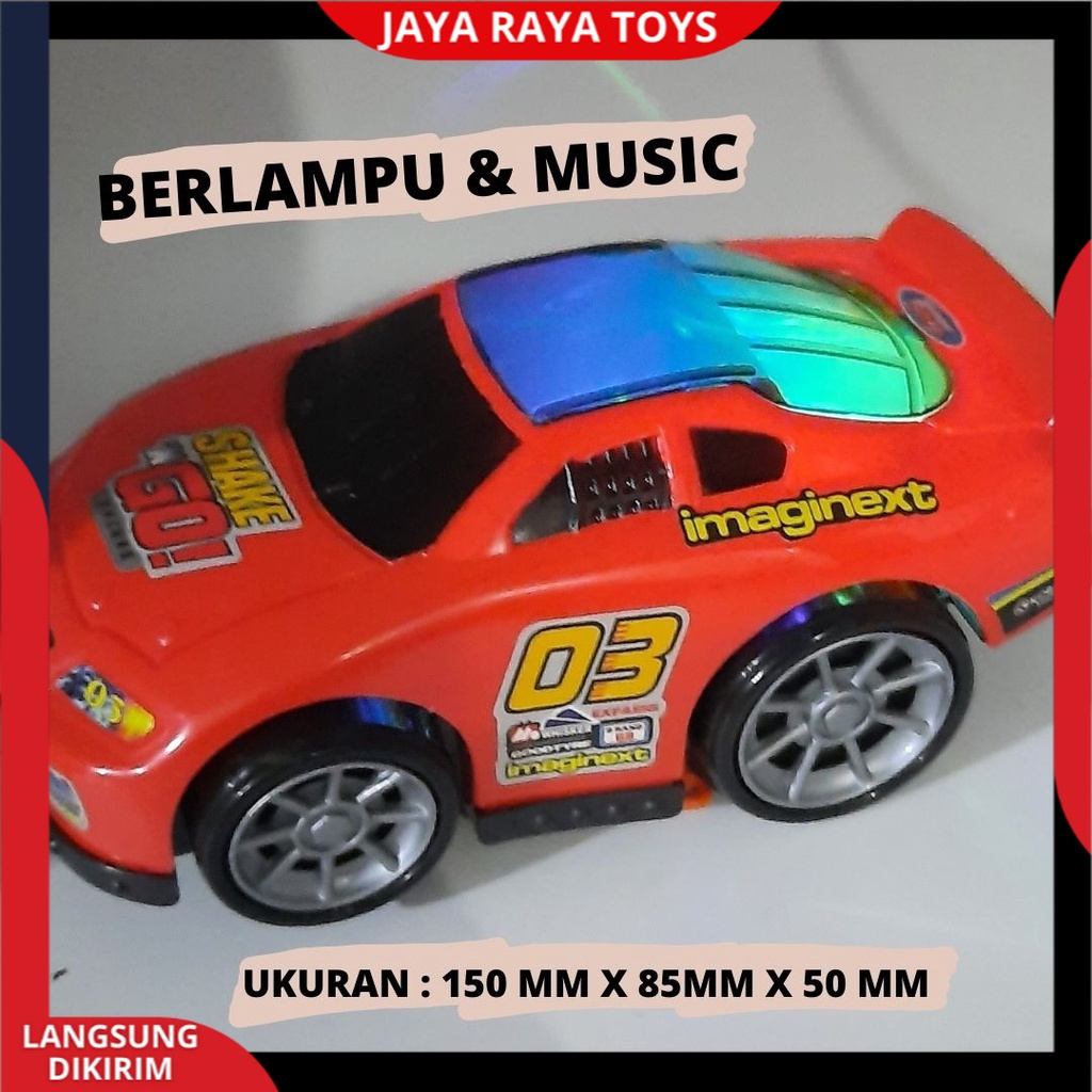 Mainan anak mobil -Mobilan Super Cars Racing Vehicle Berlampu bersuara versi terbaru