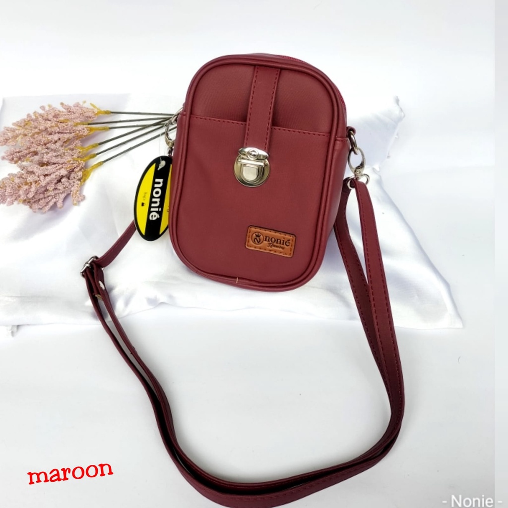 SLING PHONE MEGAN BY NONIE/TAS HP WANITA ANTI AIR 100% REALPICT