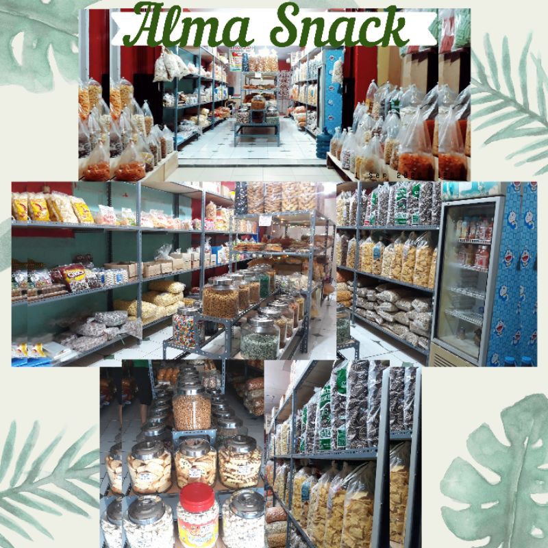 TERMURAH 200Gr Kue kuping gajah / kue jadul / snack murah / camilan murah / ALMA.SNACK