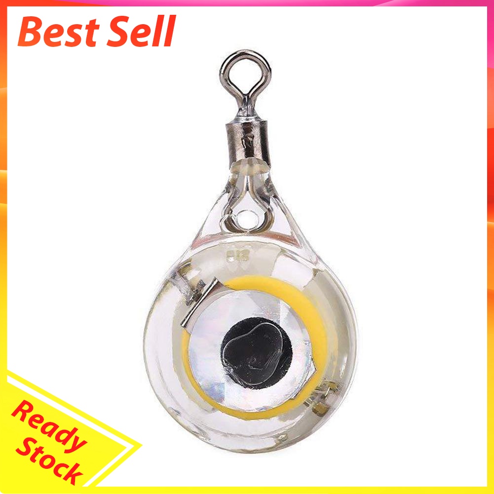 Fishing Lure Trap Light LED Eye Shape Fishing Squid Bait Luminous Lure Lamp