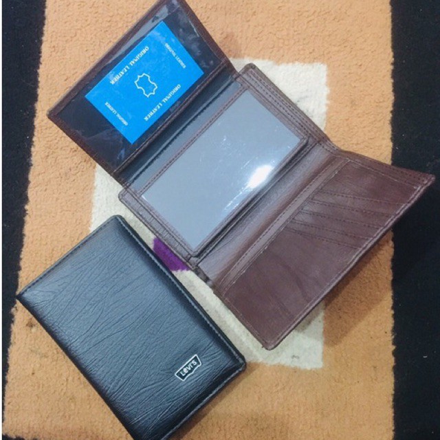 Dompet pria ukuran tanggung 3/4 banyak slot kartu pu Bona lokal #dompet #dompetpria #dompetkeren