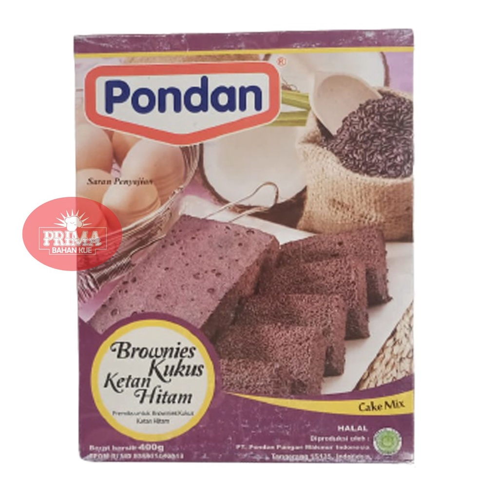 

PONDAN BROWNIES KUKUS KETAN HITAM-TEPUNG PREMIX ADONAN SIAP PAKAI