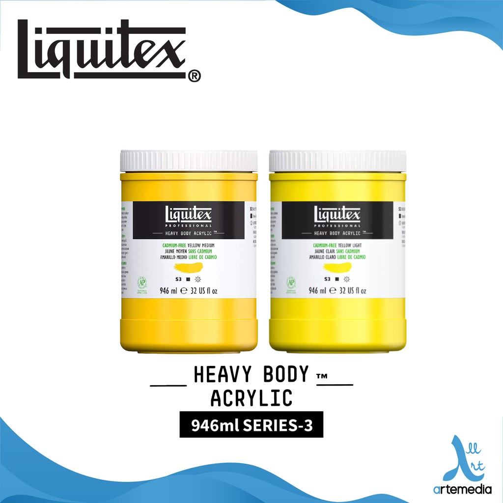 

Liquitex Heavy Body 946ml Series 3 Acrylic Color Paint