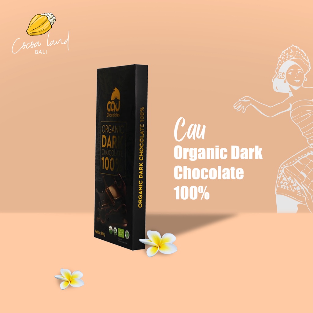 

CAU CHOCOLATES - Organik Dark Chocolate 100%