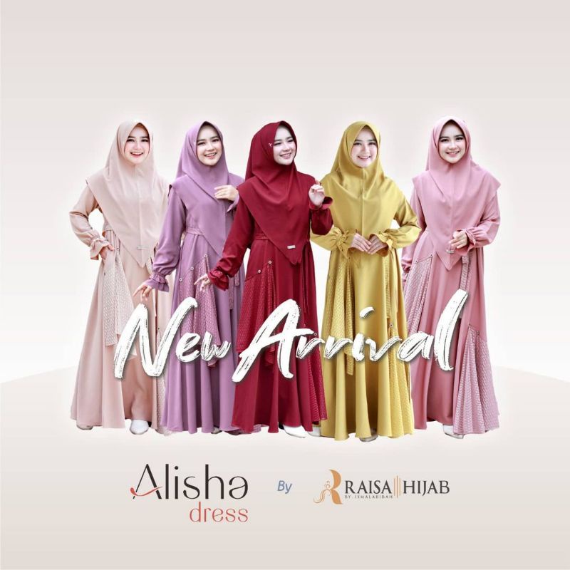 ALISHA SET GRAPE|| BY RAISA HIJAB