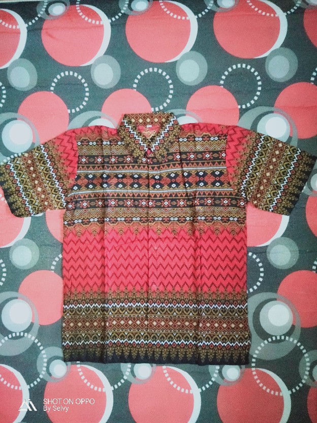 Couple Keluarga Terbaru Tunik Kemeja Batik Anak Seragam Gamis Cod Pekaljaya