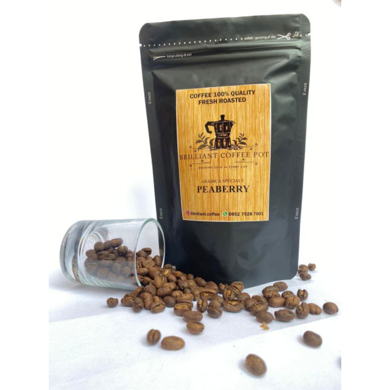 

KOPI ARABICA PEABERRY ACEH GAYO I BRILLIANT COFFEE SPECIALTY