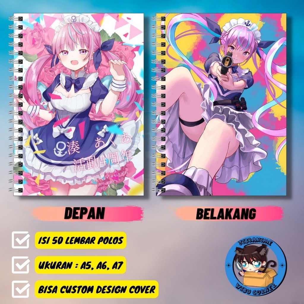 

NOTE BOOK ANIME HOLOLIVE VTUBER