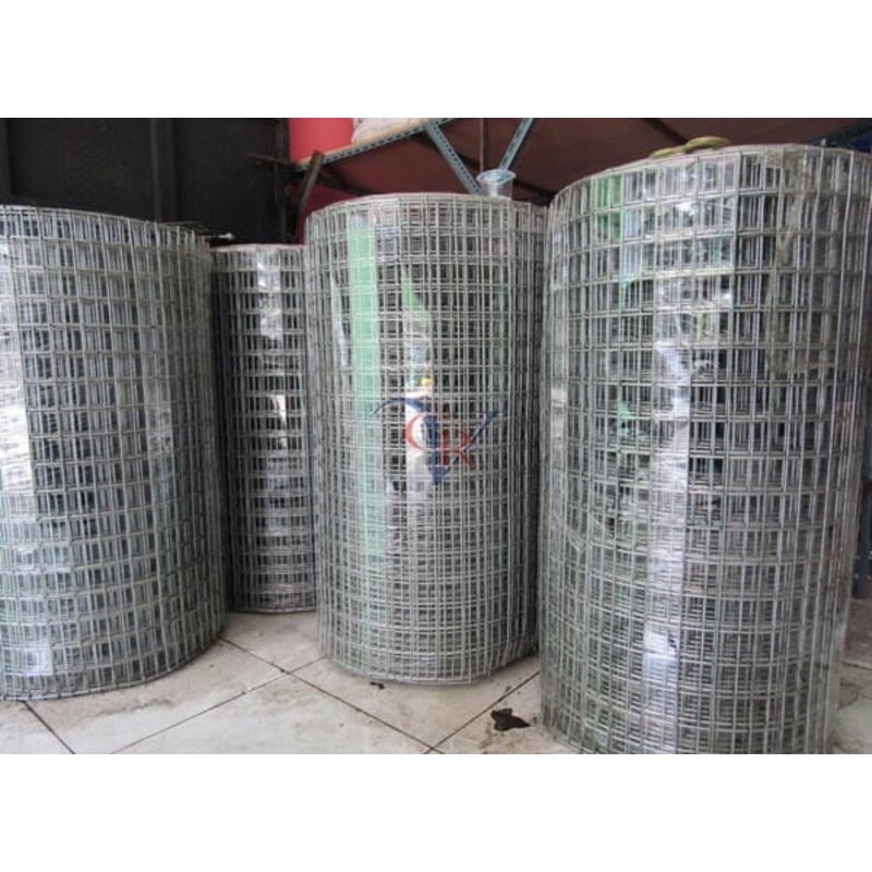 Wiremesh Galvanis Kawat Loket Galvanis 50 x 50 mm tebal 3 mm lebar 180 cm per Roll pengiriman Jabode