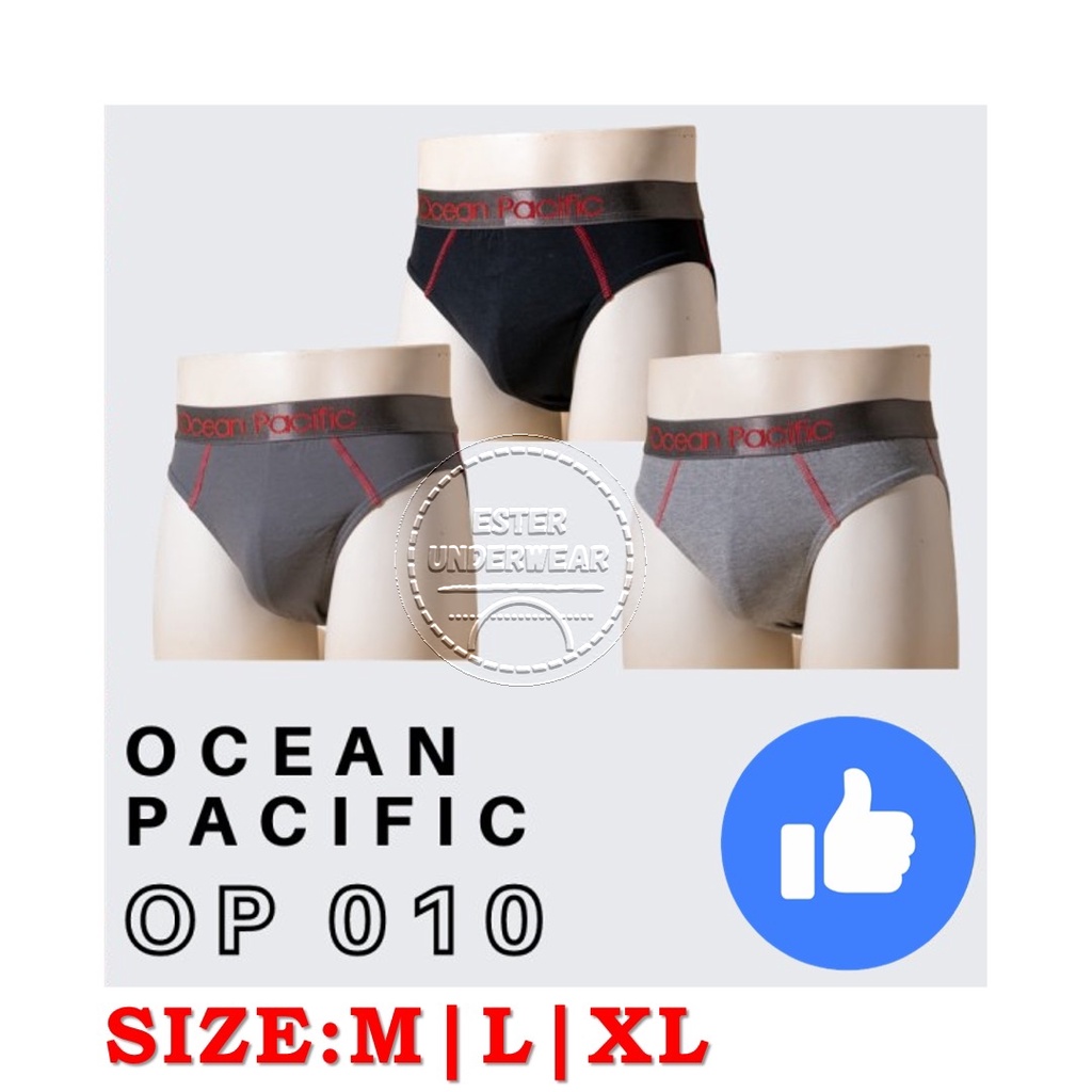 Celana Dalam Pria  OCEAN PACIFIC OP 010 ISI 3 PCS