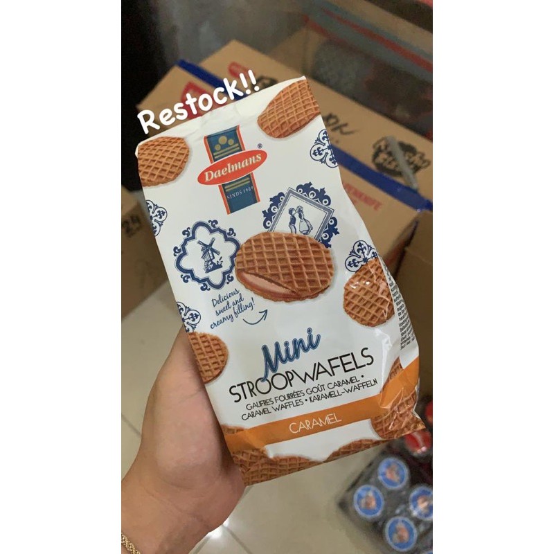 

SNACK IMPOR DAELMAS MINI STROOPWAFELS