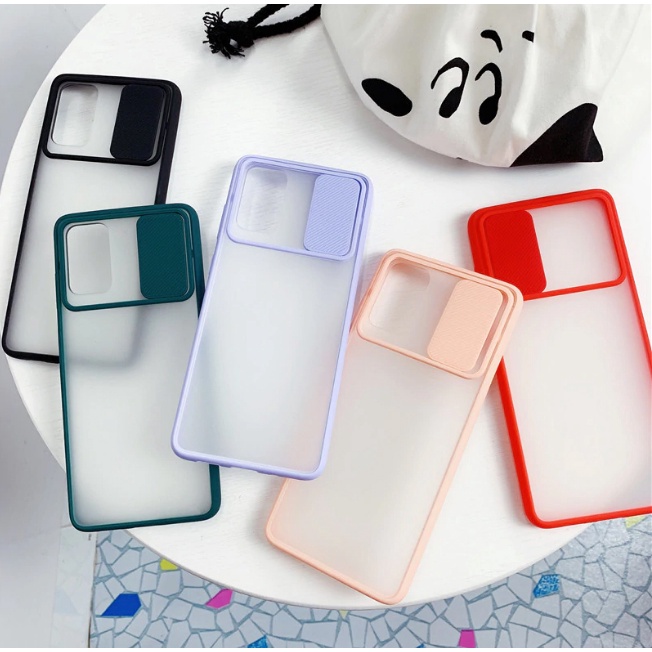 Case Sliding Camera Infinix Note 7, 8, Smart 4, 5, 6