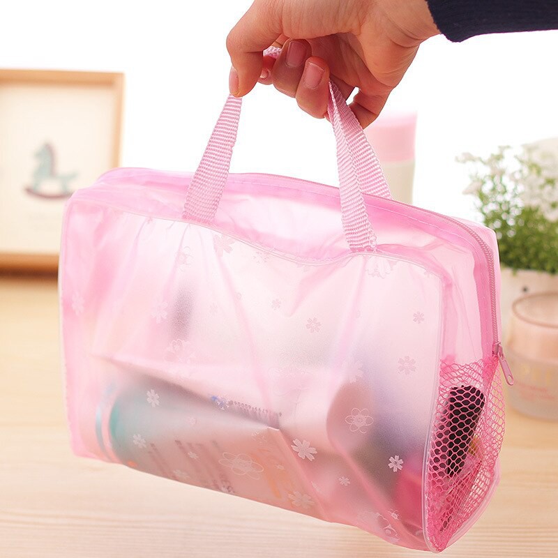 TAS KOSMETIK MANDI TRAVEL POUCH KECIL ANTI AIR MANDI