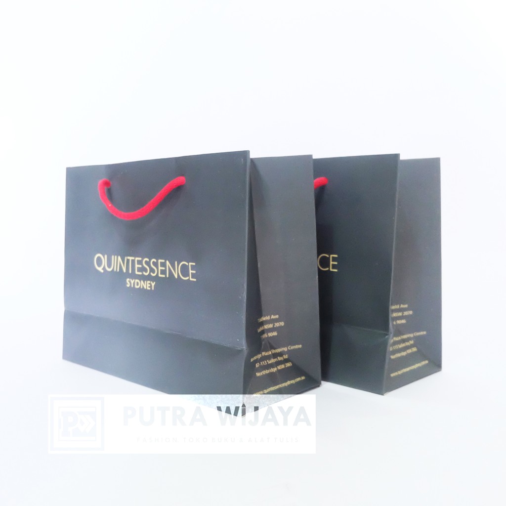 

Paper Bag (Tas Kertas) Import Abu-abu Quintessence