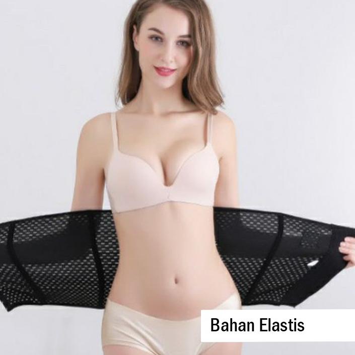 [Vo].Fynshop ♛ UW15 Korset Pelangsing Pinggang Perut Pembentuk Tubuh Korset Ukuran Besar✩<Stoks.meli