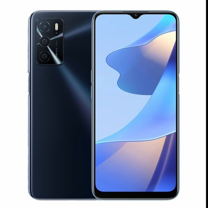 HP OPPO A16 3/32 GB - OPO A16 RAM 3GB ROM 32GB GARANSI RESMI HITAM - Silver-Hitam