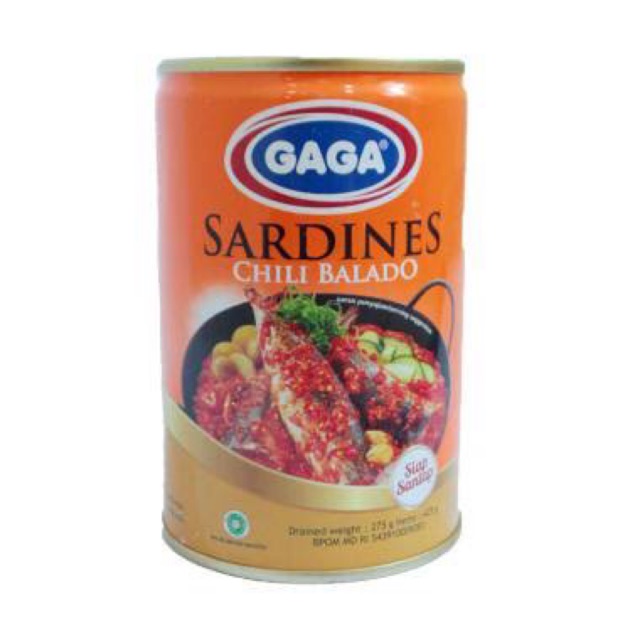 

GAGA SARDEN SAMBAL BALADO 425G