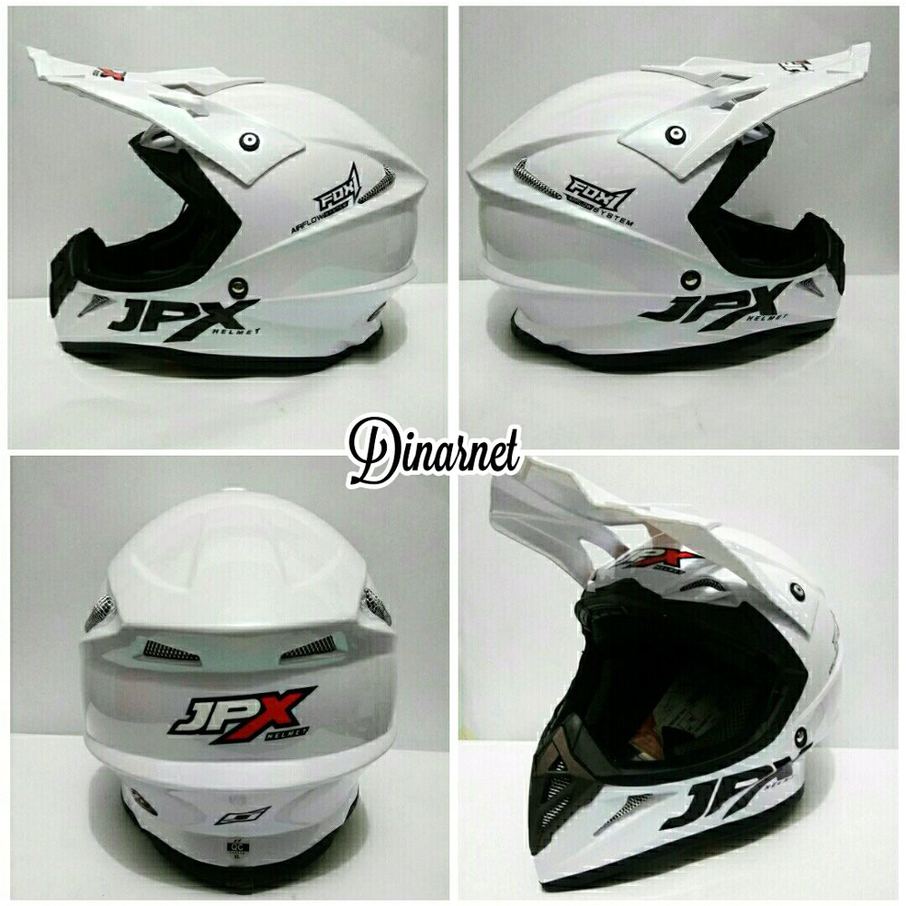 Jual Helm Cross Jpx Full Face Street Fighter Trail Trabas Klx Supermoto terlaris