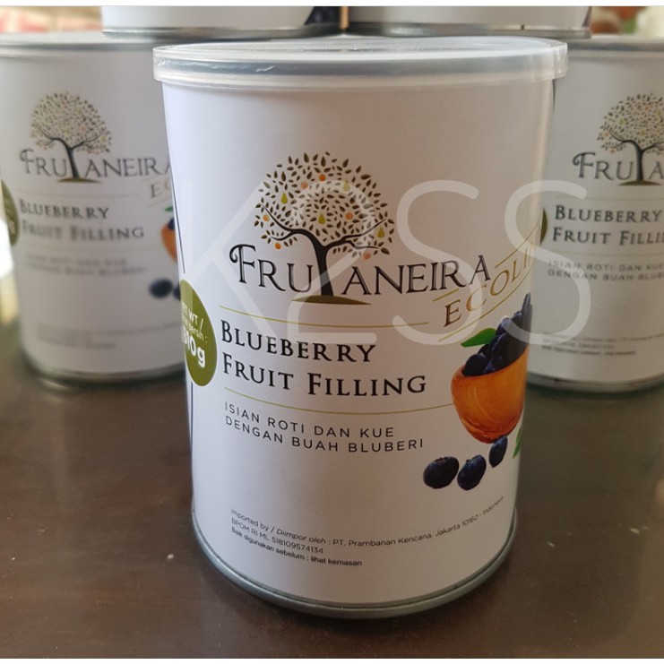 

Frutaneira Ecoline Blueberry Fruit Filling Isian Roti & Kue 610 gram