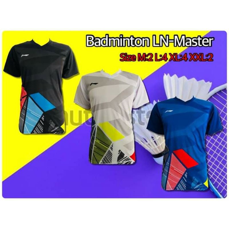 Baju Badminton Lining Indonesia Master / Open