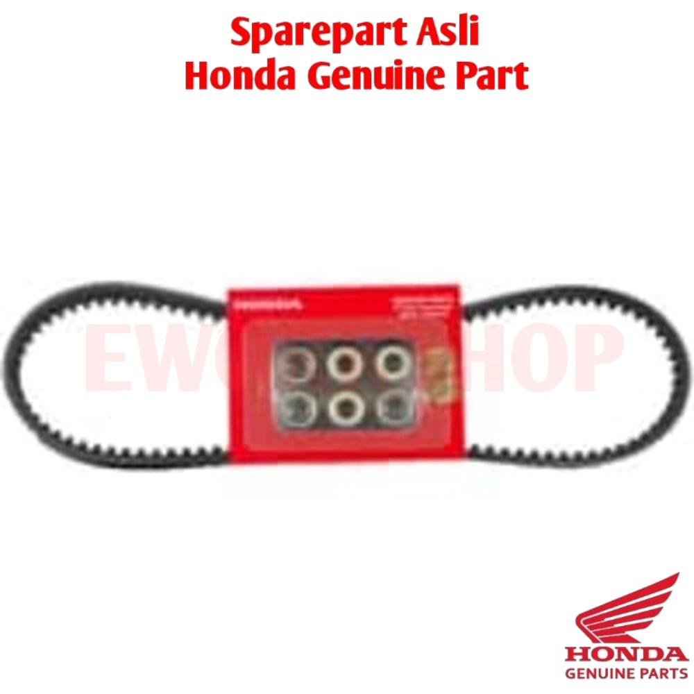 V Belt Kit - Spacy Beat Scoopy FI  Asli Honda 23100KZLBA0