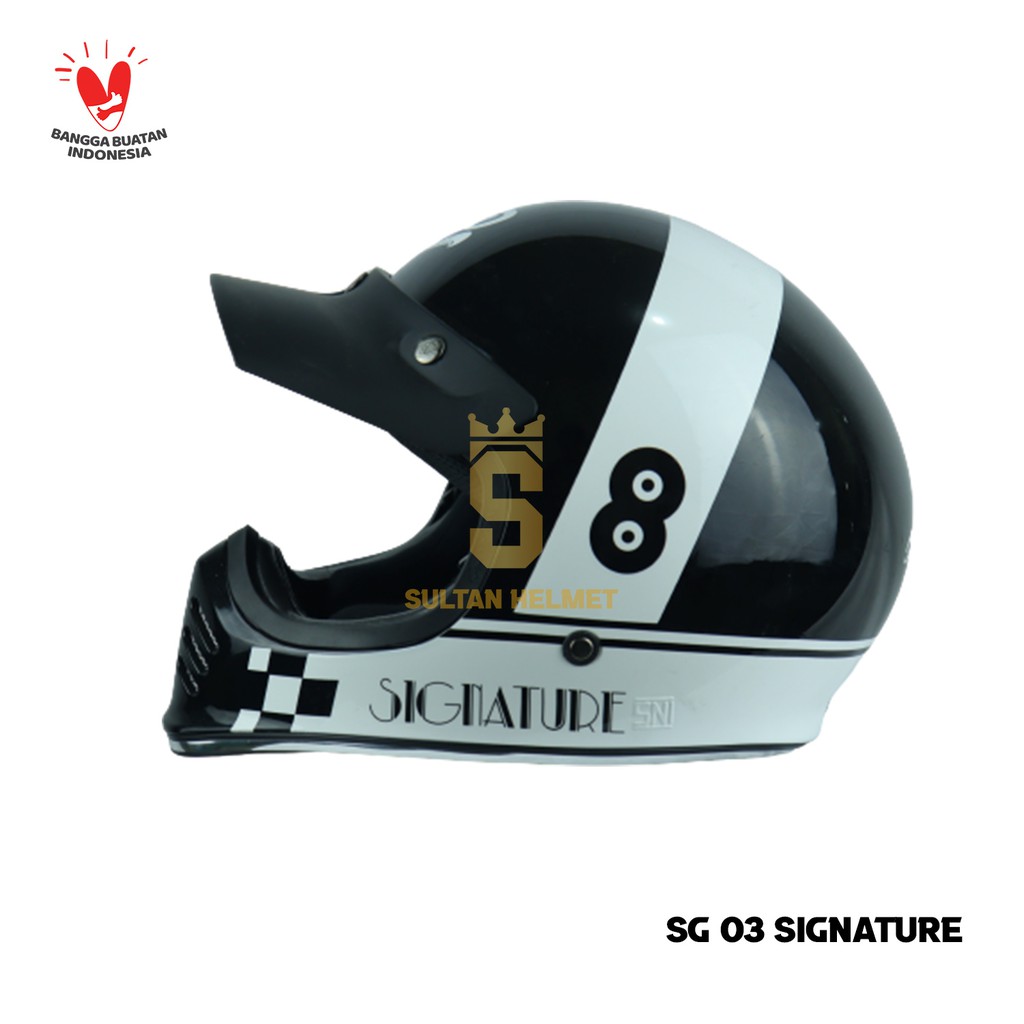 HELM JPX SIGNATURE SG 03 SUPER BLACK