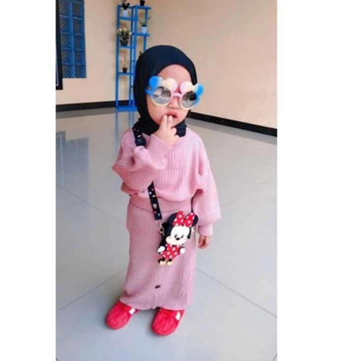 Harga Murah.. Set Rajut Anak / Rok Rajut Anak / Setelan Rajut Anak Rok dan Blouse / Rok Span / Rok A