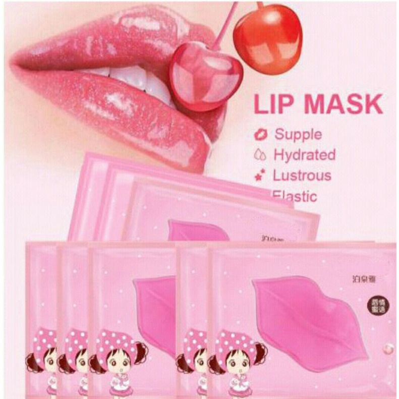 masker bibir collagen