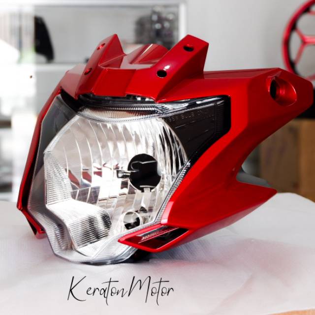 Jual Headlamp nva atau new vixion advance original YGP headlamp lampu