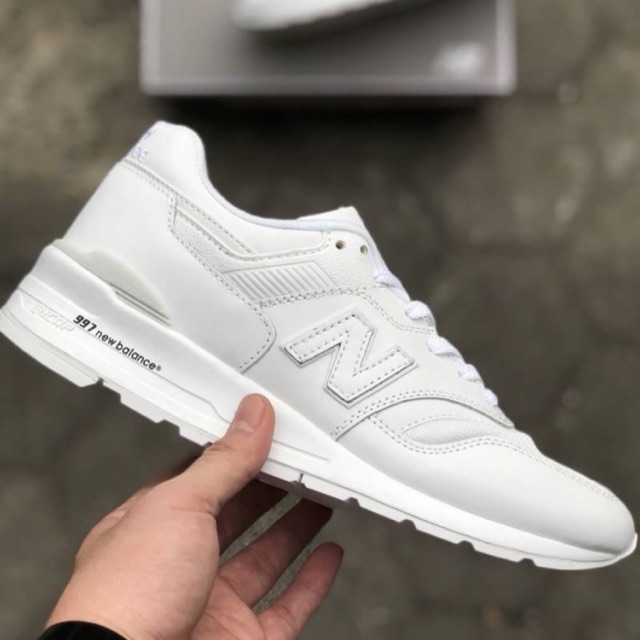 New balance M997 full white