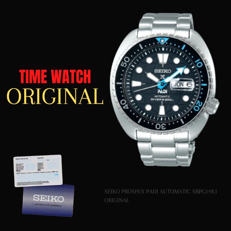 Jam Tangan Pria Seiko Prospex Padi Automatic SRPG19K1 Original