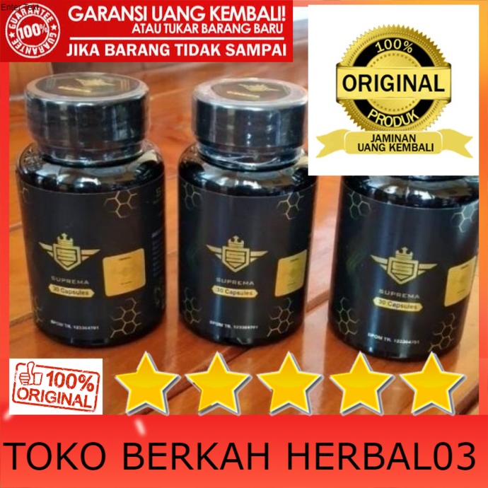 100% ASLI SUPREMA ASLI ORIGINAL BPOM Suplemen Herbal