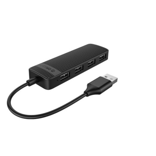 Usb 2.0 hub orico 4 slot slim 480Mbps for pc laptop fl02 - Terminal usb2.0 4 port mini fl-02