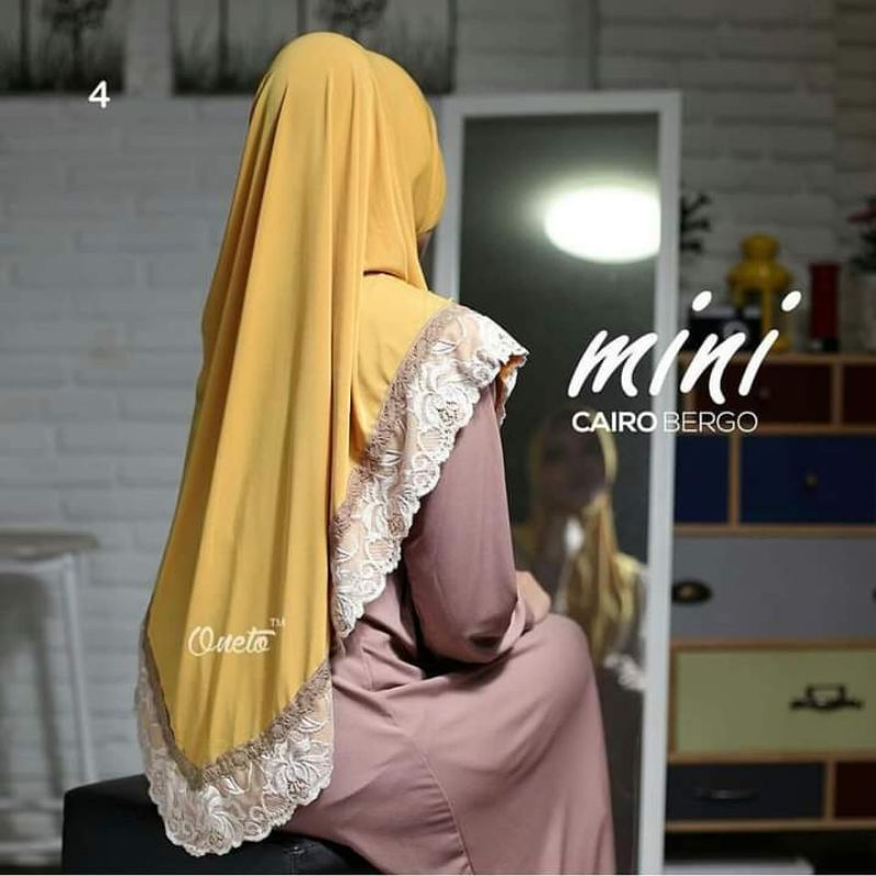 mini cairo bergo original tamira