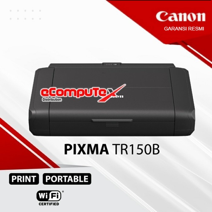 PRINTER CANON INKJET PIXMA TR150B / TR 150B PORTABLE NIRKABEL - GARANSI RESMI