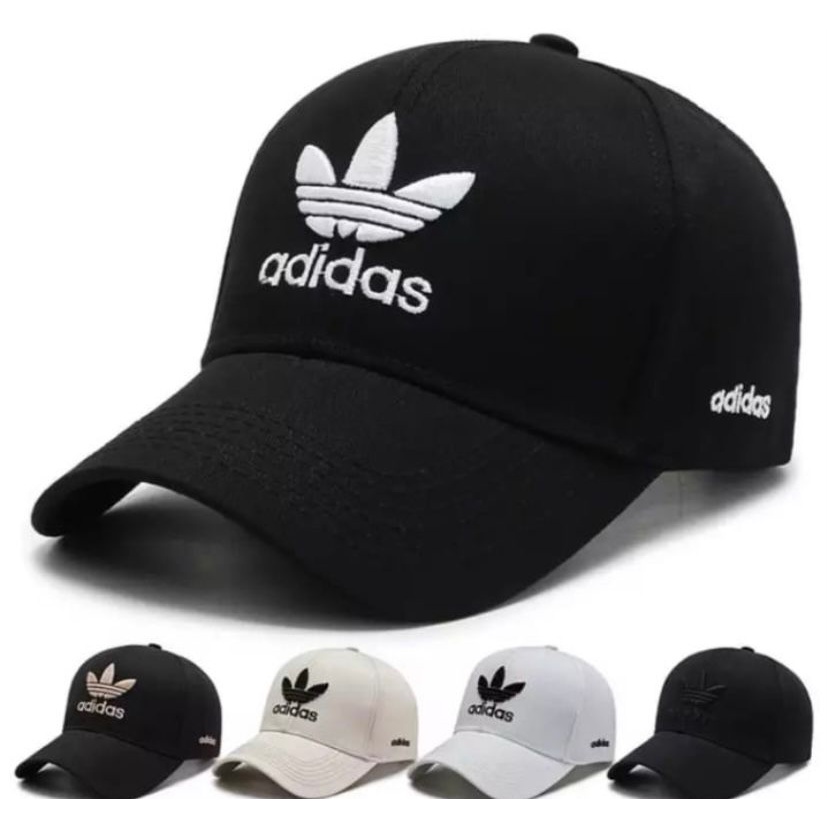 Topi pria wanita bordir adidas/topi distro gaya korea terbaru