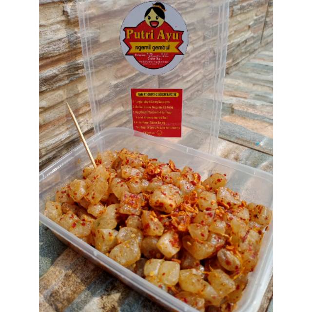 

Ciwang (cimol bawang)