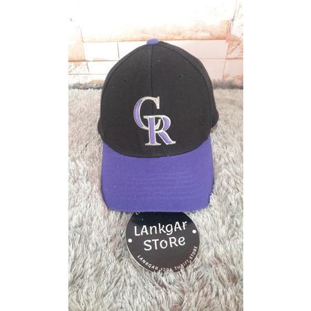 Topi Thrift Strapback Cap MLB Colorado Rockies