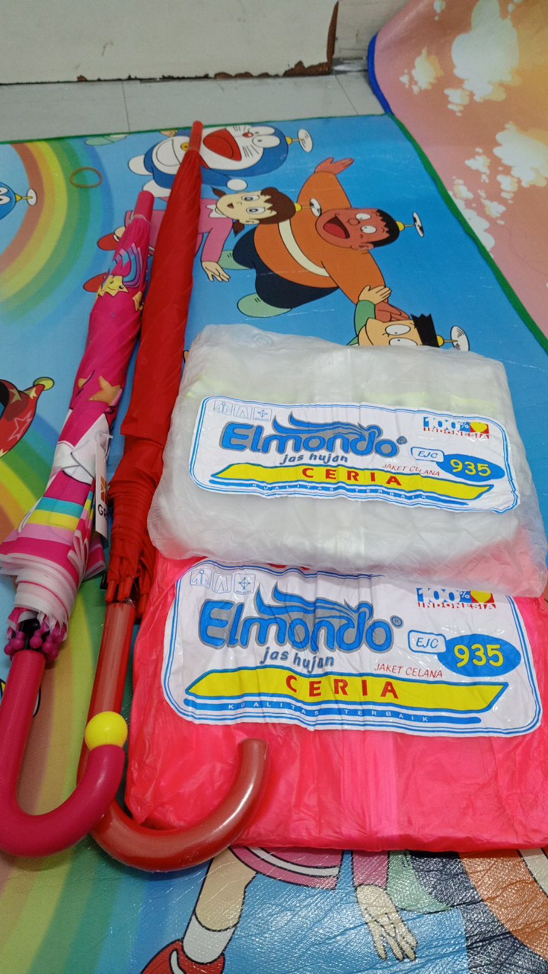 Jktumbrella / Payung Anak Unicorn / Tongkat / Dof / Plastik - 1171