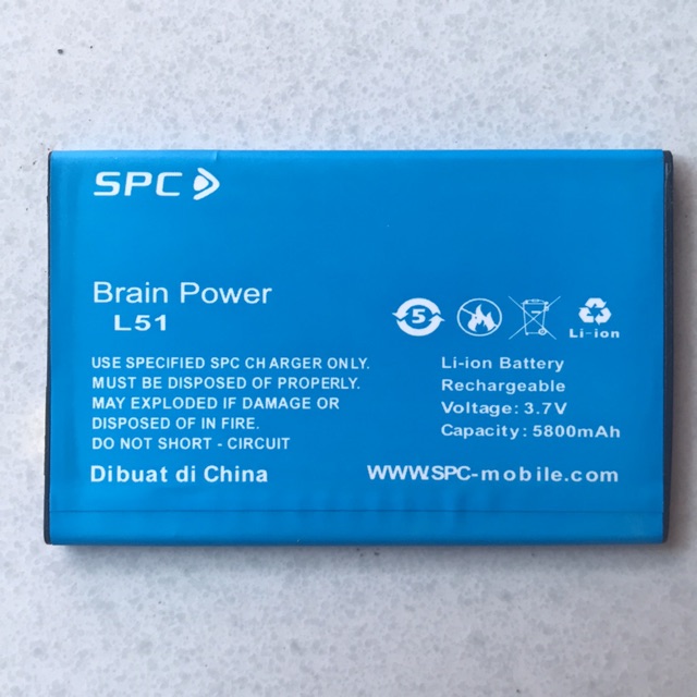 Baterai SPC L51 Blitz L51 Pro S12 Mercury S12 Noah Double Power Batre Batrai Battery HP