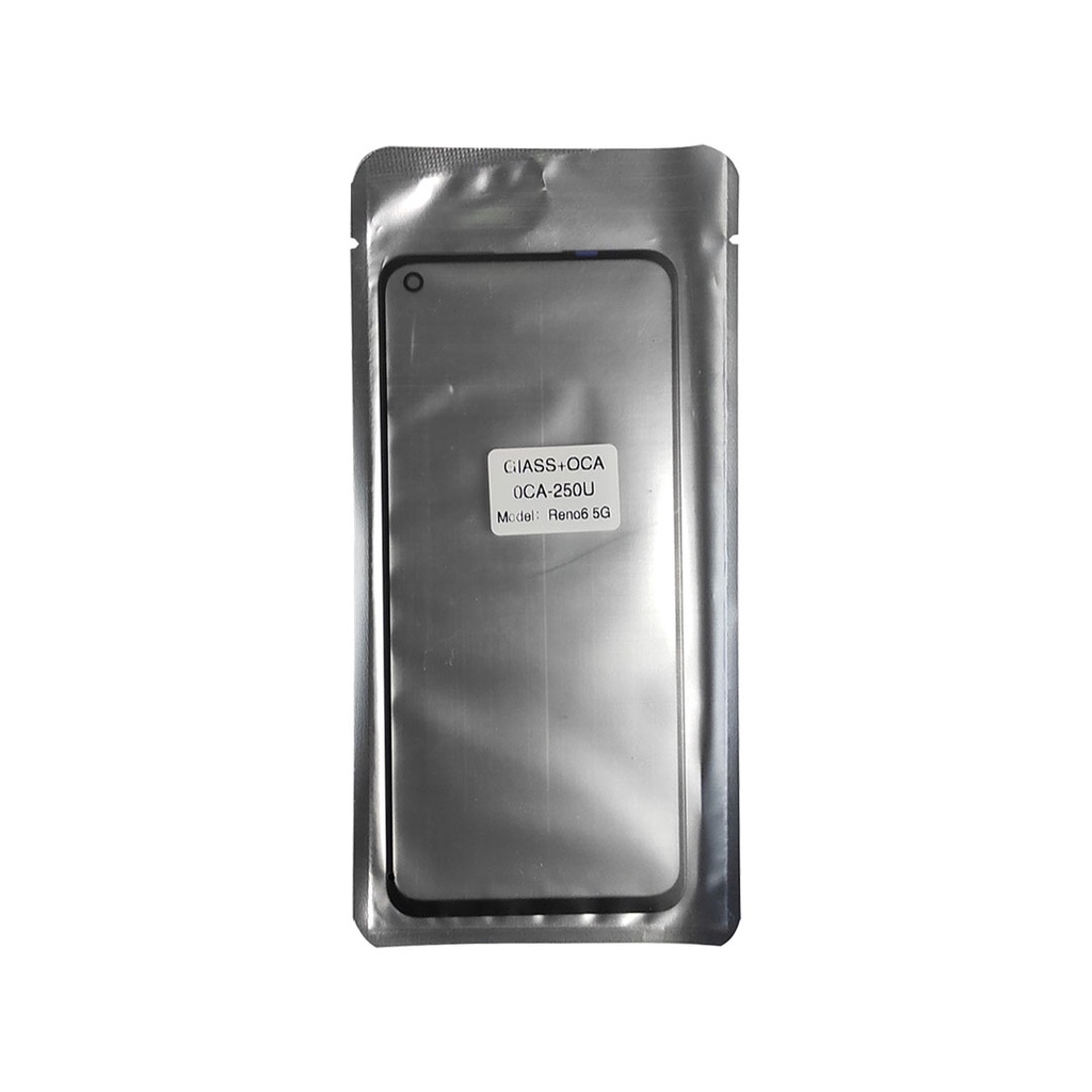KACA DEPAN OCA GLUE OPO RENO6 5G BLACK