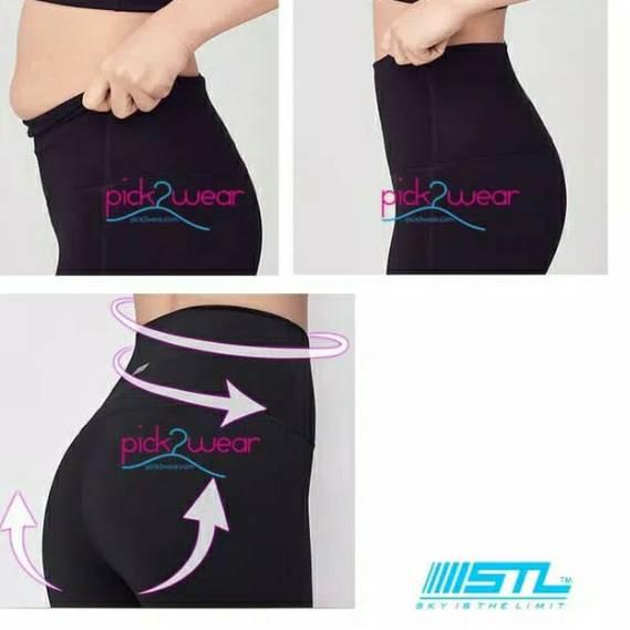 ☚ Celana Olahraga Legging sport yoga fitness highwaist compression STL ◊