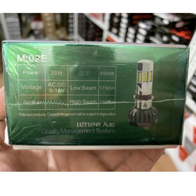 PROMO LAMPU LED RTD ORIGINAL RAYTON 3SISI LAMPU UTAMA LED MOTOR HID 3MATA BY RAYTON OROGINAL