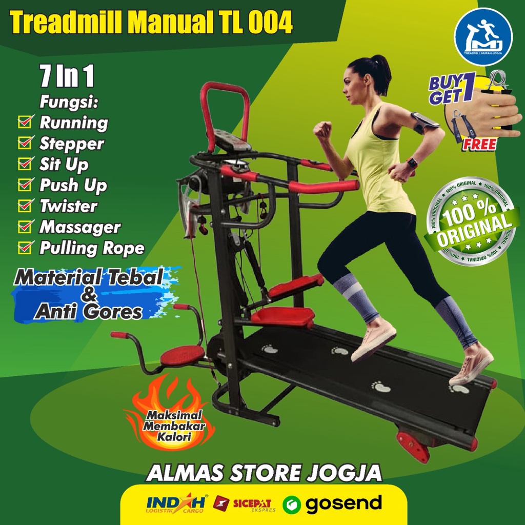 Treadmill Treadmil Tredmill Tredmil Tradmill Tradmil Tritmill tridmill tridmil Manual Tanpa Listrik 