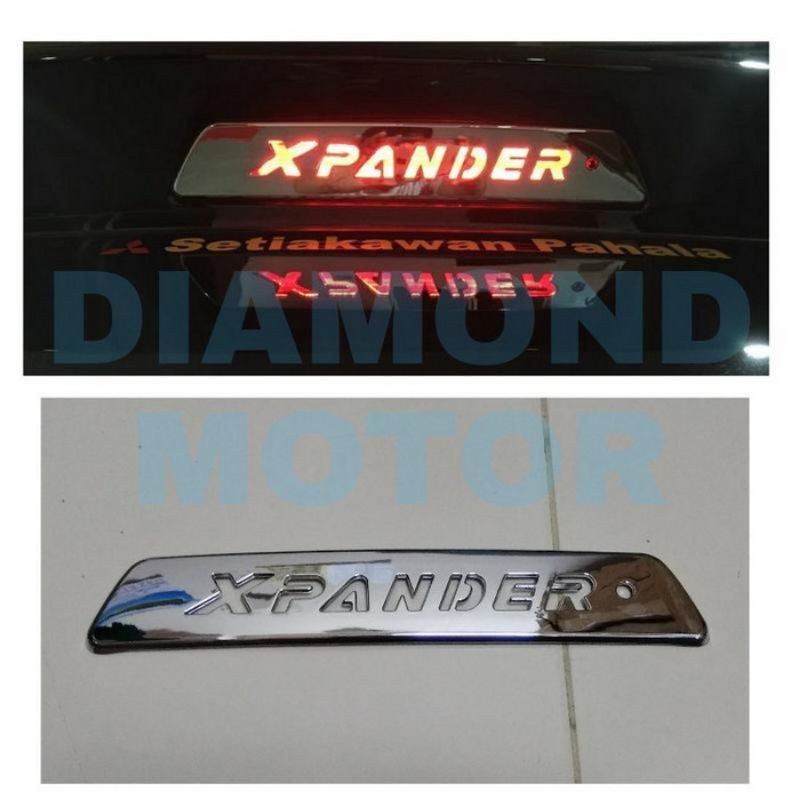 Lis List Garnis Ring Cover Chrome Brake Lamp Mitsubishi Xpander
