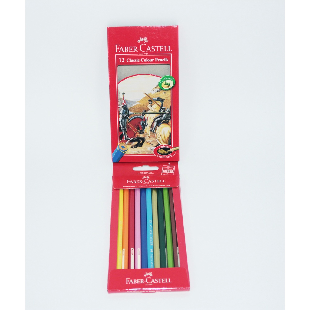 

Colour Pencil / Pensil Warna Faber Castell Isi 12 Warna Long